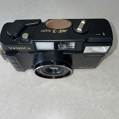 YASHICA MF-2 super コンパクトカメラ レトロなフォルムの“ザ・フィルムカメラ”「YASHICA MF-2 Super