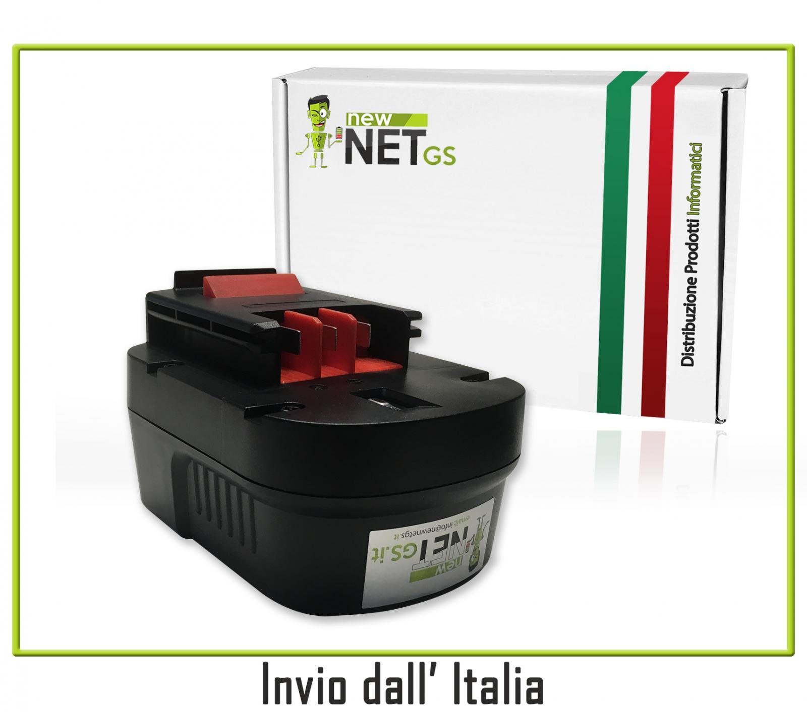 Batteria per Black & Decker  KC2000FK, PS12HAK 12V 2000mAh 03018