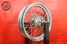 2001 HARLEY-DAVIDSON ELECTRA GLIDE CLASSIC FLHTC LACED FRONT WHEEL RIM BENT LIP