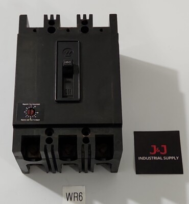 *PREOWNED* Westinghouse 1268C14G04 Circuit Breaker 3P 600VAC 100A + Warranty! 
