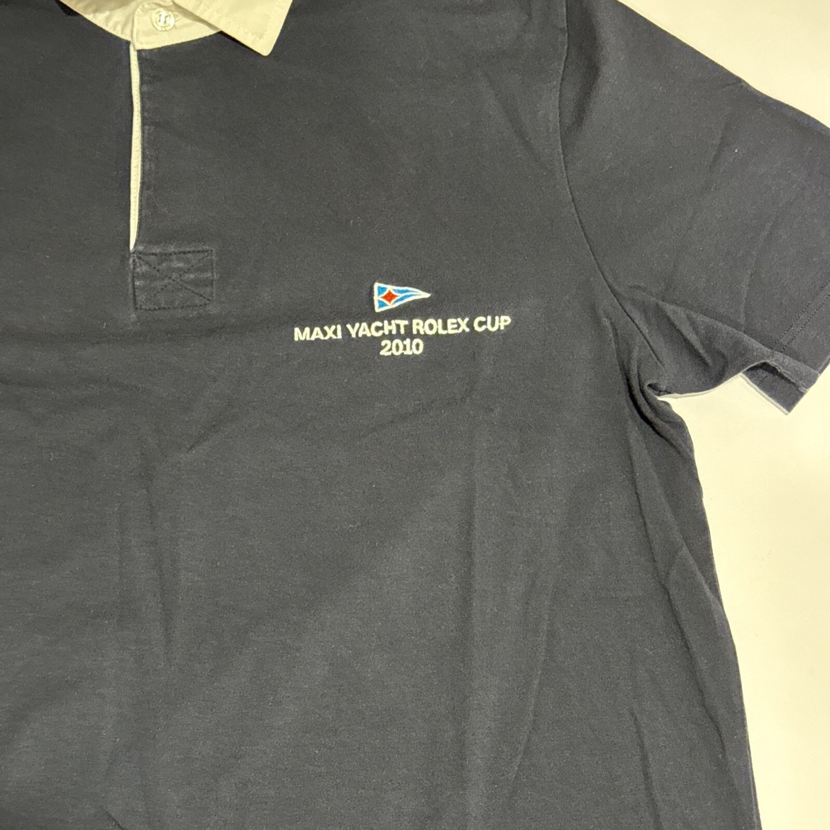 ROLEX Maxi Yacht Cup Sports Polo Shirt Men's Size Medium