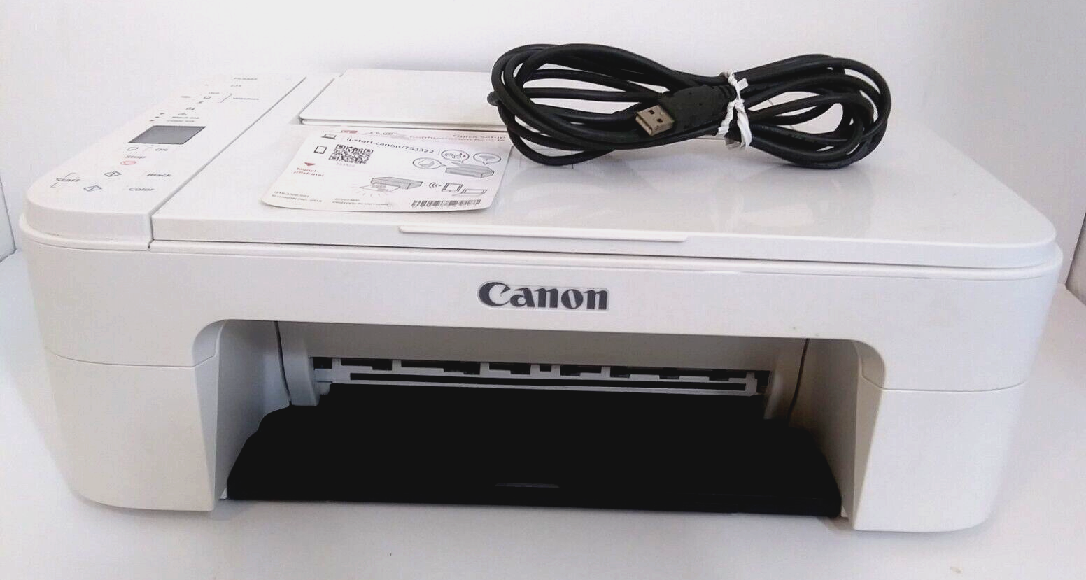 Canon PIXMA Printer TS3322 Wireless Inkjet All In One Has USB No Power