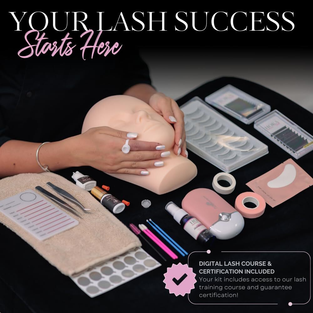 Lash Eyelash Extension Kit & Training Course and Certification ...