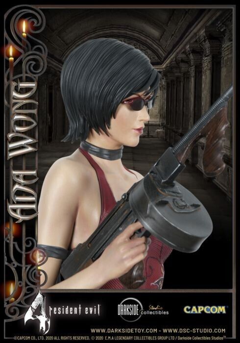 1/4 Quarter Scale Statue: Ada Wong Resident Evil 4 Premium Statue by  Darkside Collectibles Studio