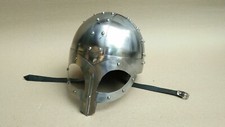 Norman viking helmet knight medieval larp armor roleplay costume best gift