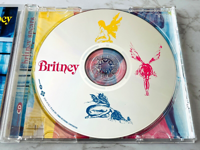 Britney Spears Britney CD ORIGINAL 2001 Jive w/Pull Out