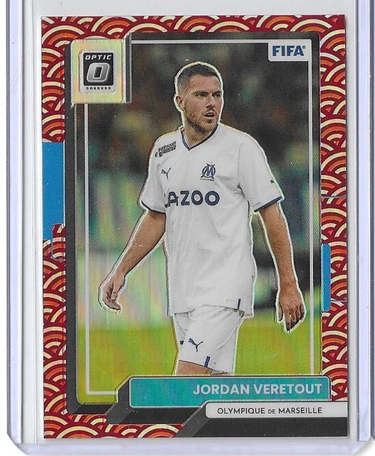 2022-23 Panini Donruss Fifa Asia Tmall Jordan Veretout Photon SP Marseilles