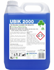 Clover UBIK 2000 Heavy Duty Industry  Degreaser, 5lt 10ltr