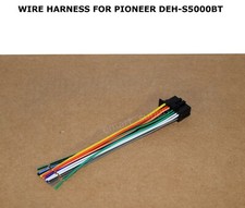 New Wire Harness for Pioneer DEH-S5000BT DEHS5000BT Car Stereo Receiver