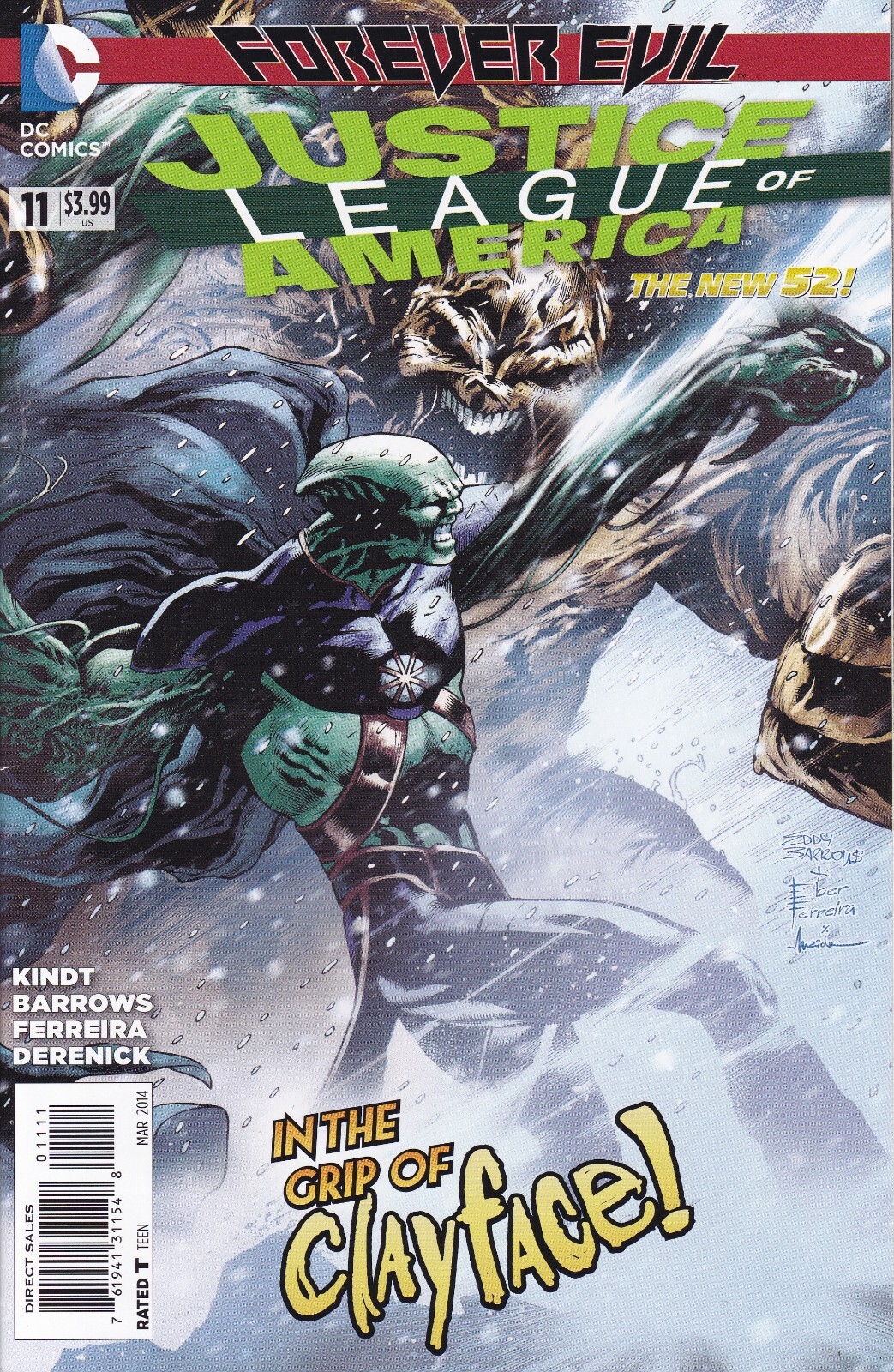JUSTICE LEAGUE (2011) 11 - NEW 52 - Back Issue