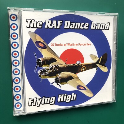 RAF Dance Band FLYING HIGH Jazz Wartime Hits CD Amapola Boogie Woogie Bugle Boy