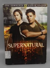 Supernatural Season 8 DVD Box Set Complete Clean Condition Sci Fi Buffy Angel