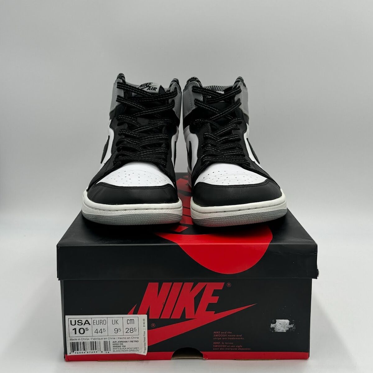 Size 10.5 - Air Jordan 1 Retro OG High Barons | eBay Size 10.5 - Air Jordan 1 Retro OG High Barons | eBay