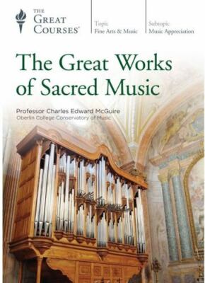The Great Works of Sacred Music Course guide book (2015, DVD) NEW SEALED