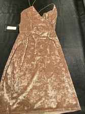 pretty little thing dress-gold