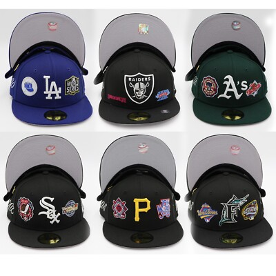New Era LA, LV, OAK, CHI, PGH, MIA Historic Champs 59Fifty Fitted