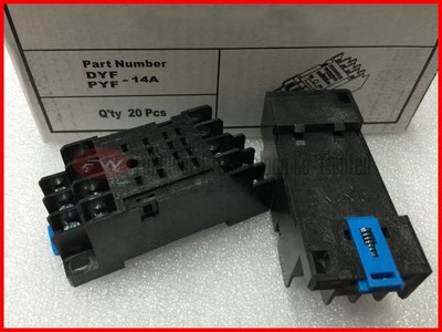 DYF14A Relay Socket for MY4NJ HH54P Series Relays x 2PCS NEW