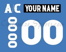 Cleveland Monsters Customized Number Kit For 2023-Present Blue Uniform