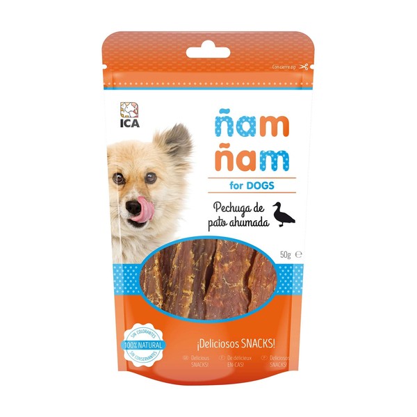Snack pechuga de pato ahumada �am �am 50 g