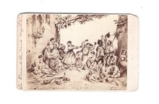 CDV Photo Art / Consalvo Carelli - 1870s