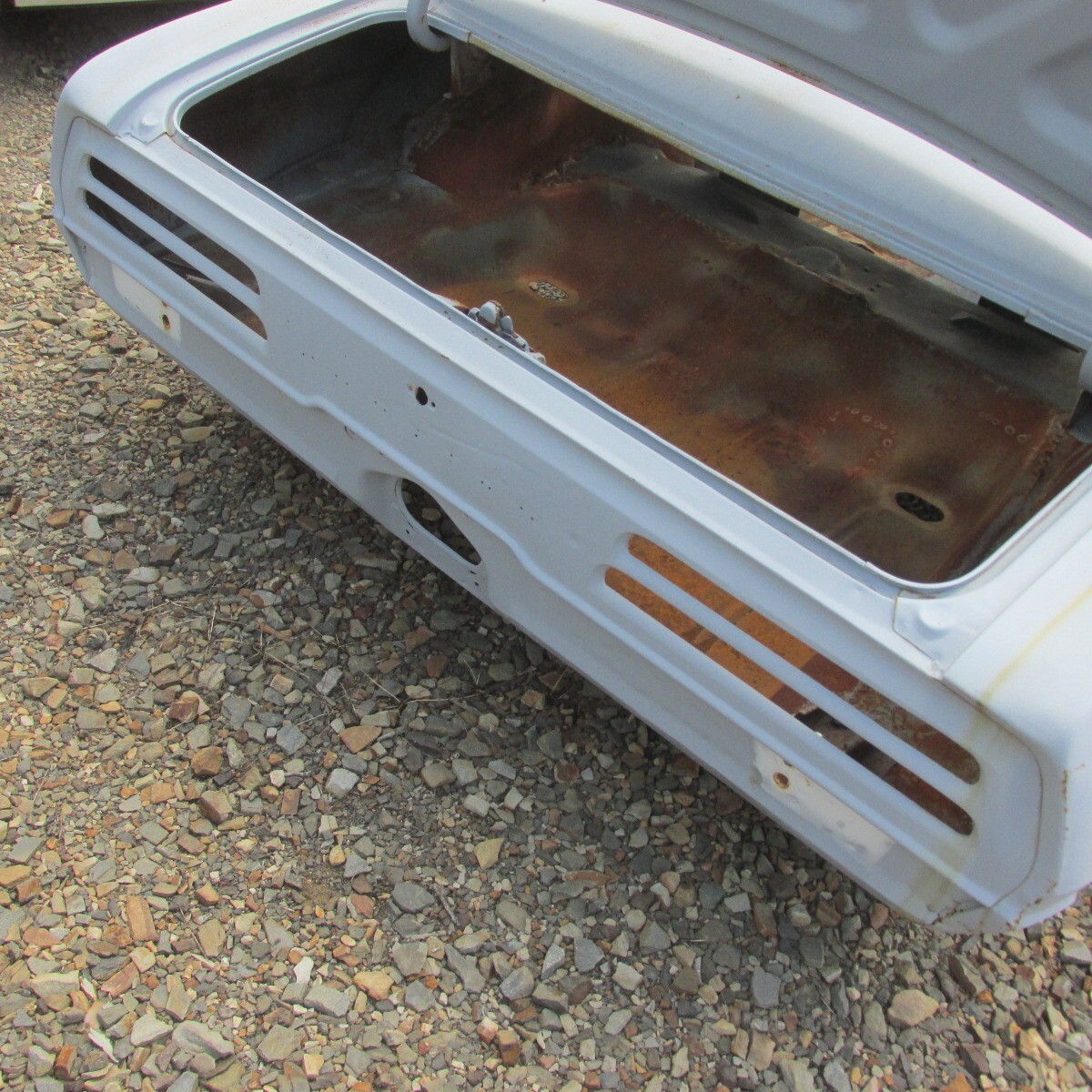 69 1969 PONTIAC FIREBIRD REAR BODY SHELL MAKE GOOD RACE CAR BODY OR ...