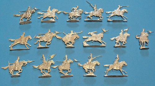Plats d'étain - Zinnfiguren - Flat tin - 24 soldats prussiens