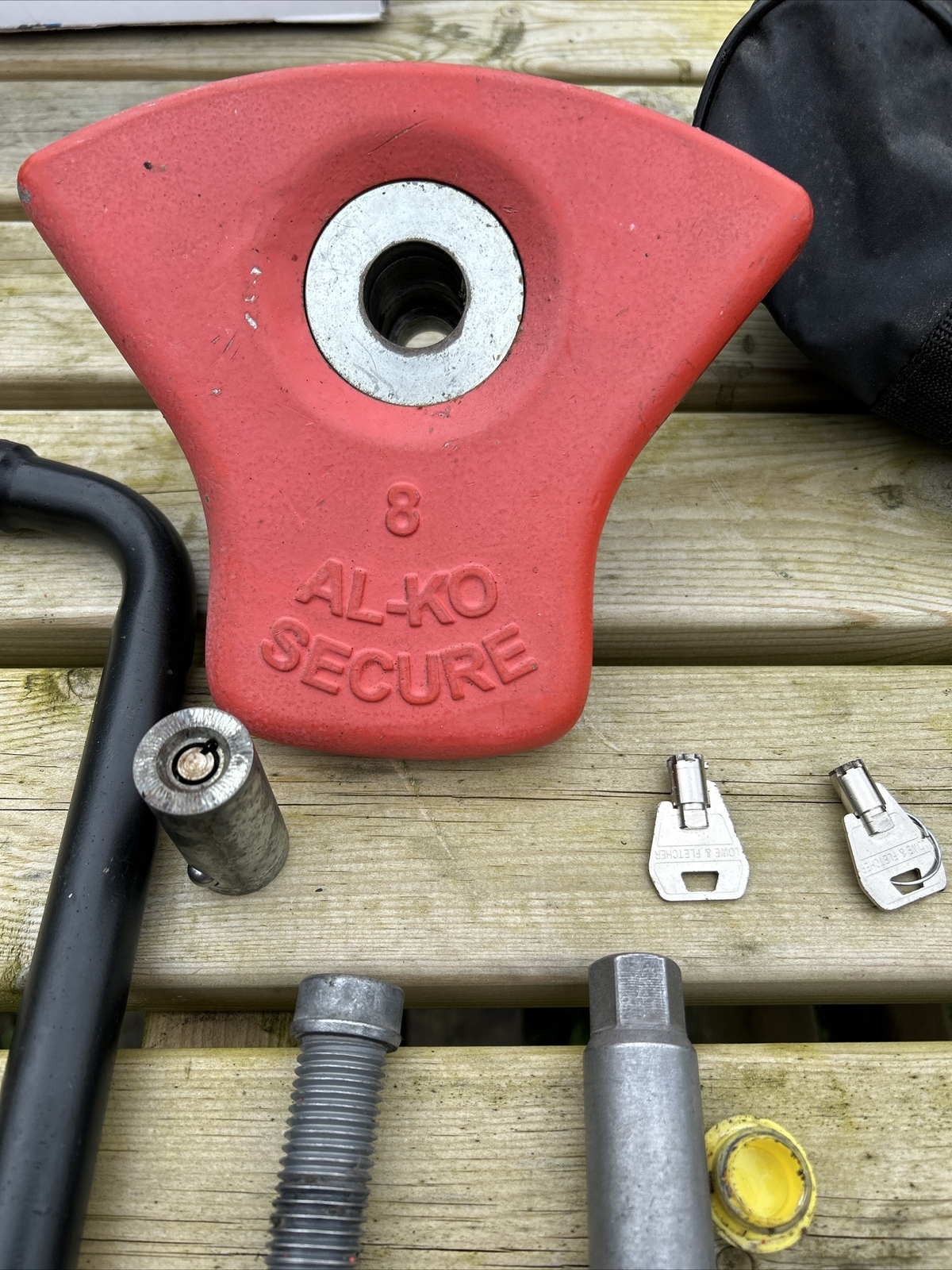 alco caravan wheel lock eBay