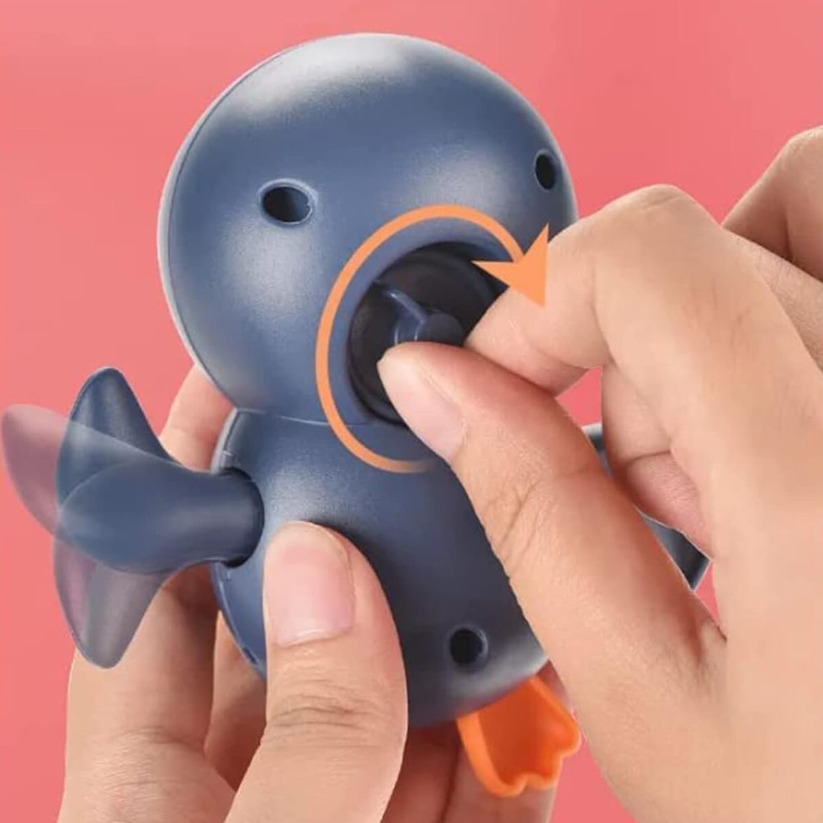 4X Baby Bathroom Float Toys Kids Bath Toys Set Baby Wind Up Bath Toys