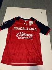 Puma 2022 Chivas de Guadalajara Third Jersey  Red Chivas Jersey Size Large NEW