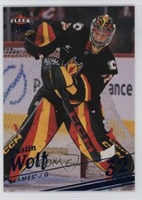 2025-26 Upper Deck Fleer Ultra SP Ice /100 Dustin Wolf #101 6kv