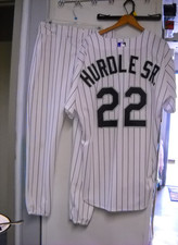 Clint Hurdle Sr. #22 Colorado Rockies Fantasy Camp Alumni Uniform Jersey & Pants