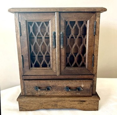 Vintage Royal Sealy Wood Musical Jewelry Box Japan Dr. Zhivago Retro MCM