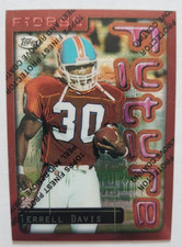 1996 Finest Future Terrell Davis Denver Broncos #16
