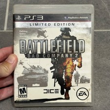 Battlefield Bad Company 2 Limited Edition PS3 Complete With Manual