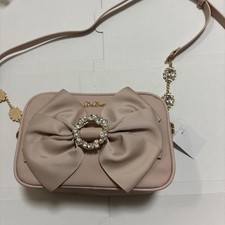 LIZLISA  Heart-Shaped pink Synthetic leather shoulder Bag Chain strap Cute  Acce