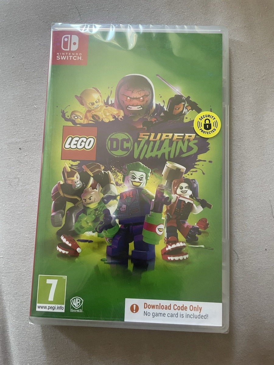 LEGO DC Super Villains Nintendo Switch Game Cartridge
