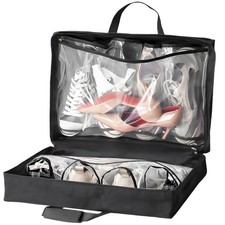 Shoe Bag for Travel with Handle, Travel Shoe Organizer Portable Luggage Shoe ...