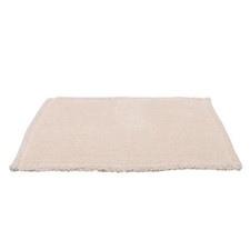 Stylish Beige Dog Couch Blanket Soft Warm Coral Fleece Portable Pet Comfort Mat