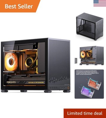 D32 PRO Micro-ATX PC Case,High Compatibility Mini Desktop Case,A/B Mode for M...