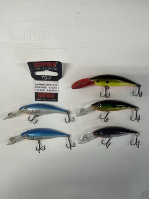 Rapala Tail Dancer TD-7 Qty (5) Brand New
