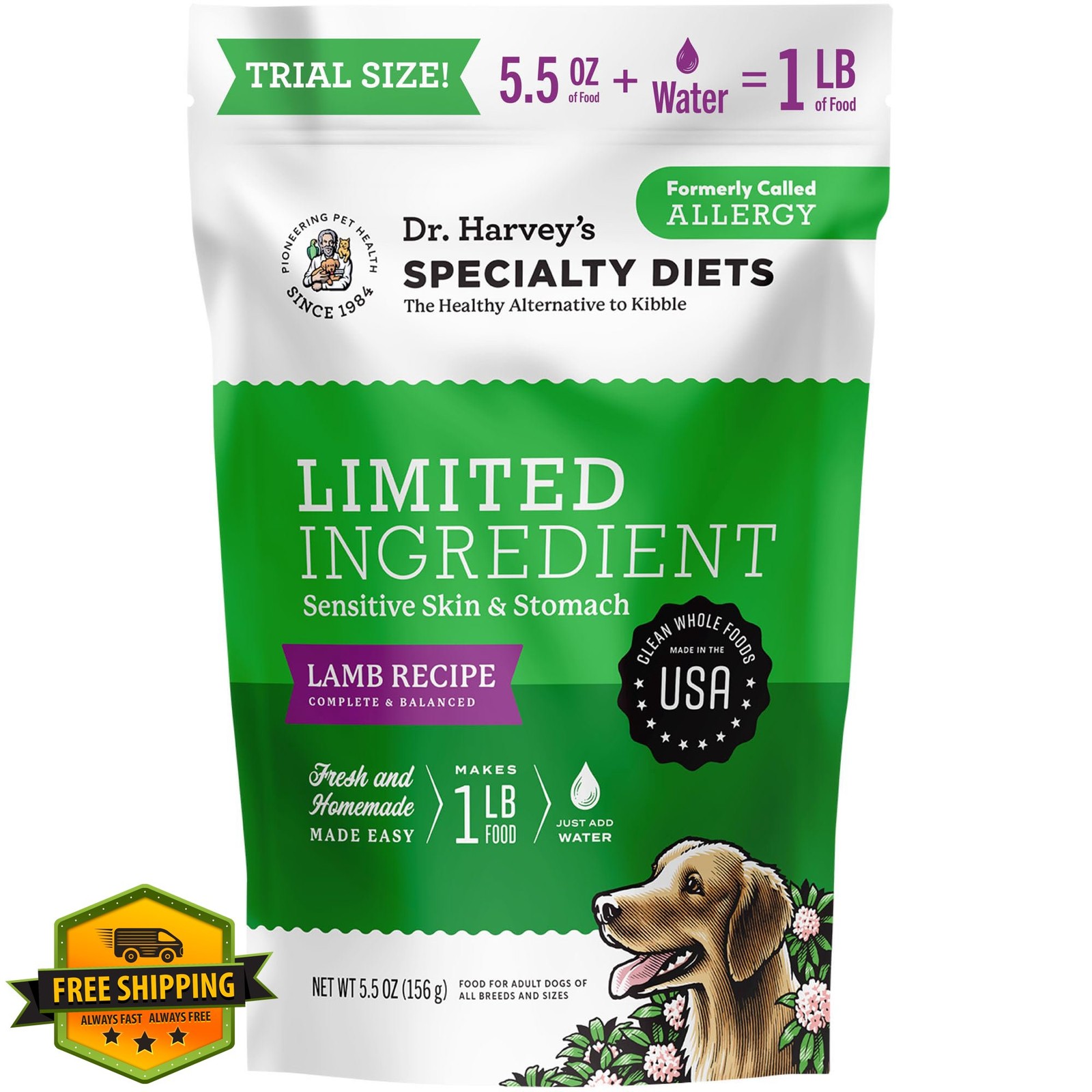 Trial Size 5.5 Oz Limited Ingredient