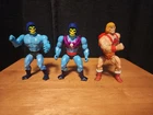 Masters Of The Universe Vintage Skeletor , Terror Claw, & Thunder Punch He-Man