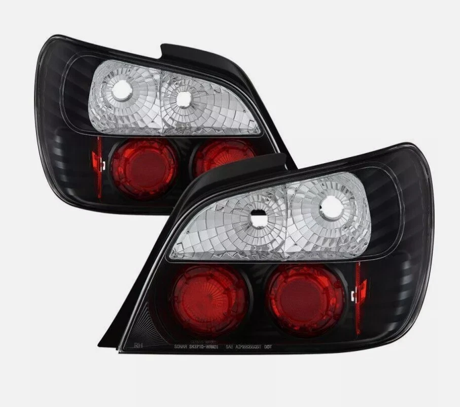 JDM Black Altezza Taillights for 00-02 Subaru Impreza WRX STI EJ20 - image 2 of 4
