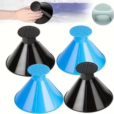 4 Pack Magical Car Ice Scraper for Car Windshield,  Snow Scraper