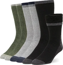 Warm Thermal Wool Socks for Winter Moisture Wicking and Breathable Cozy Boot Soc