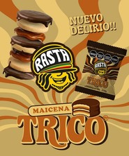 Alfajor Rasta Trico Maicena Triple 100g Caja X 14 unidades Argentina
