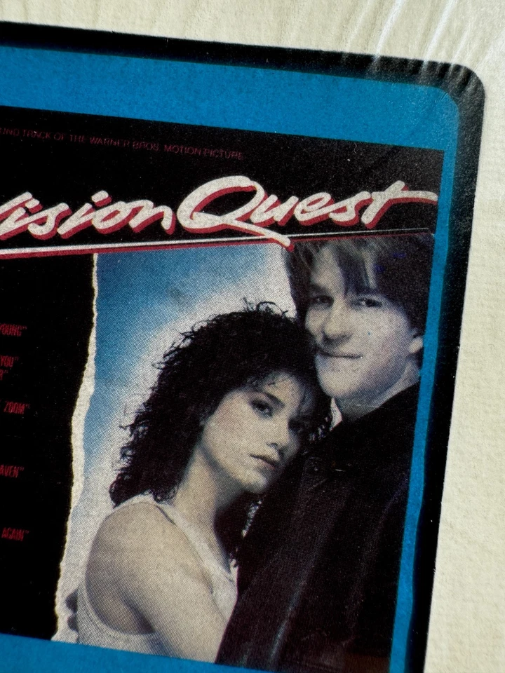 MADONNA VISION QUEST 8 TRACK SEALED TAPE CRAZY FOR YOU GAMBLER PROMO BLUE BOX LP - Image 2 of 4