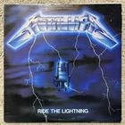 Metallica Ride The Lightning LP 1984 US MRI 769 O.G Megaforce Records VG+/VG