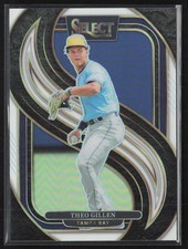 2025 Select Baseball Theo Gillen #118 White Prizm Holo 44/99