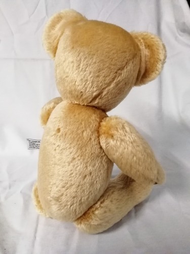 Merrythought - Collectable Golden 40cm Growler Bear, Fully Jointed NWOT. - Picture 6 of 6